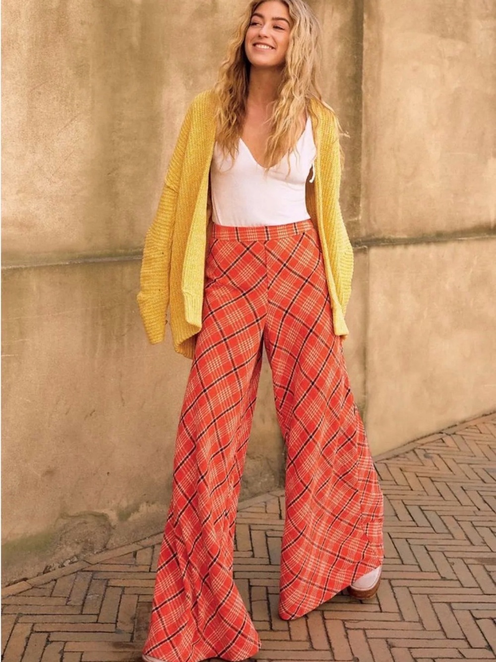 Free People Wonderland Wide Legged Pants